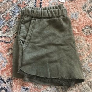 Aerie Vintage Shorts- Small, Olive